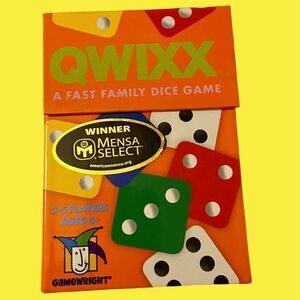 Qwixx A Fast Family Dice Game New with Tags